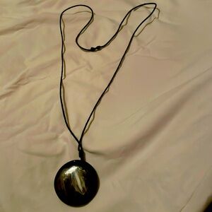 Adjustable cord necklace